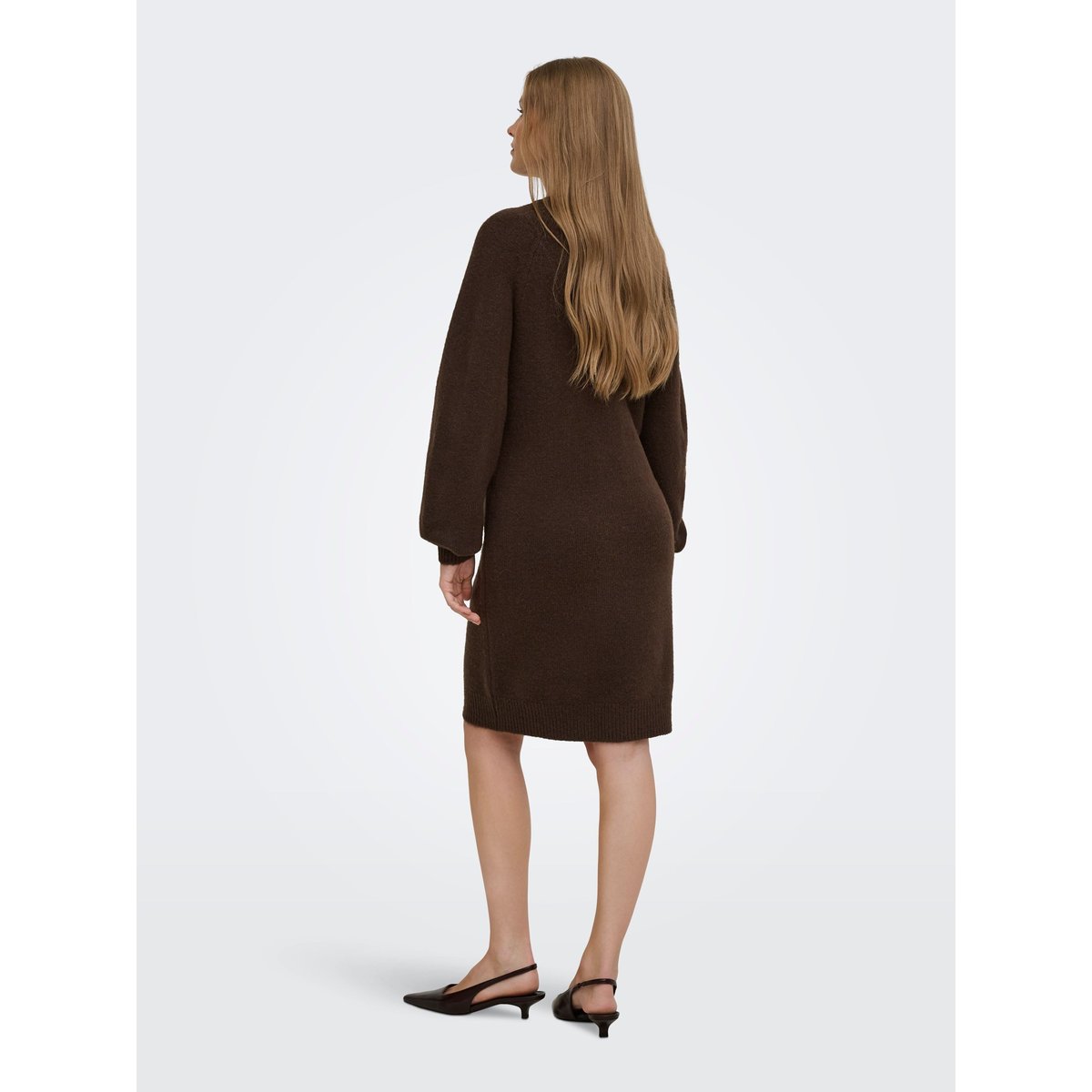 Robe En Maille coffee bean, ONLY
