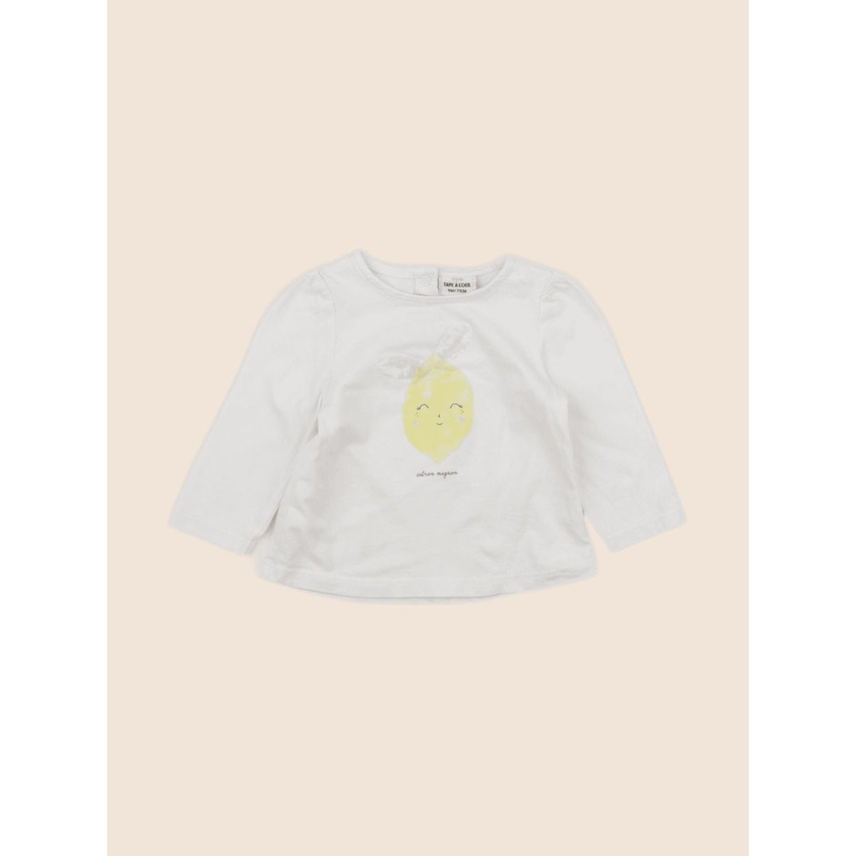 Tee-shirt - Etat satisfaisant beige, TAPE A L'OEIL