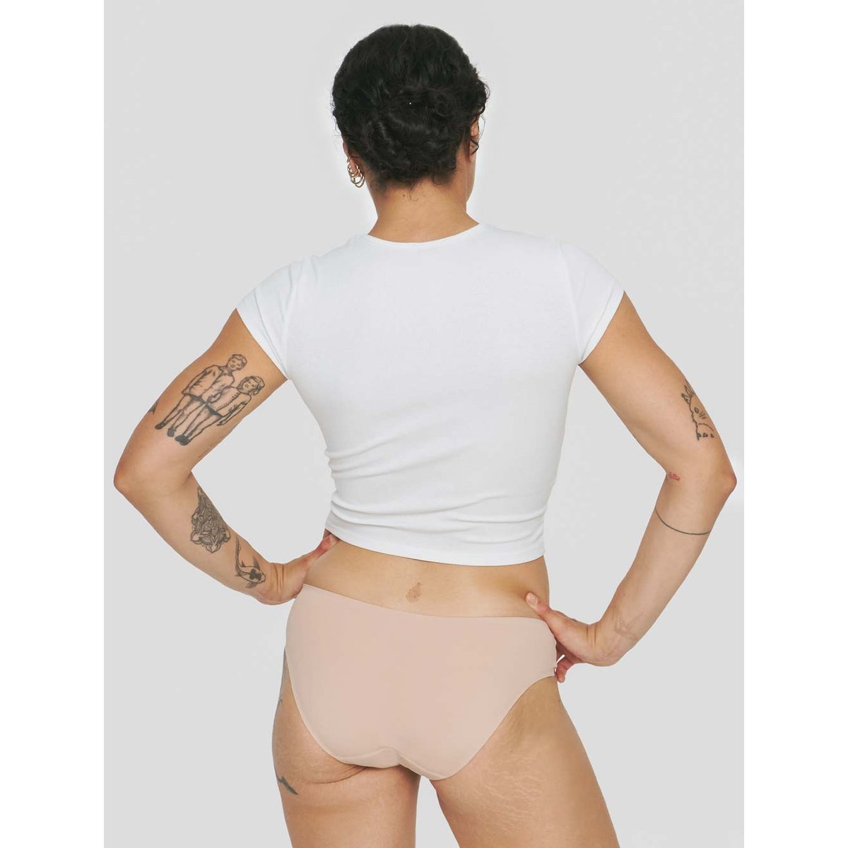 Culotte menstruelle - Flux moyen noir, SMOON