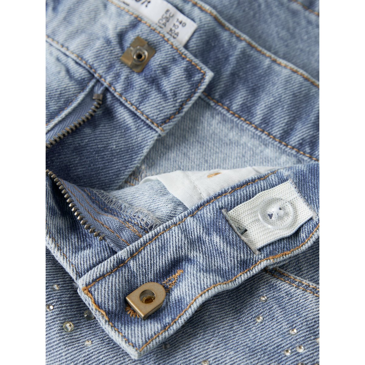 Jupe bleu - light blue denim1, NAME IT