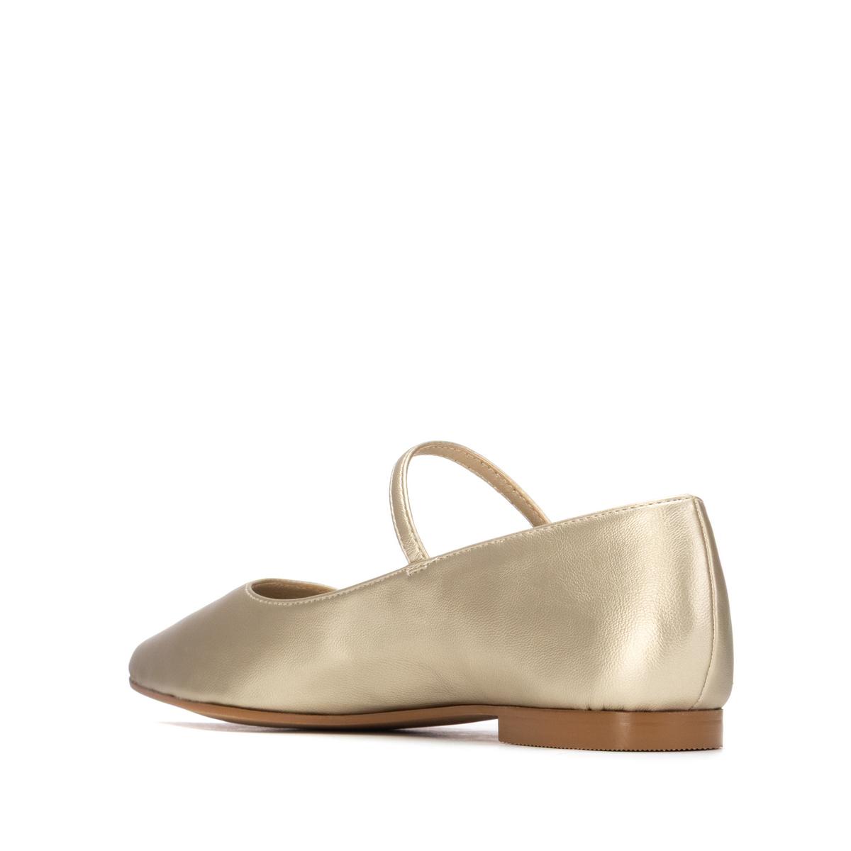 Chaussure Plaine Entreprise Boucle or, REFRESH