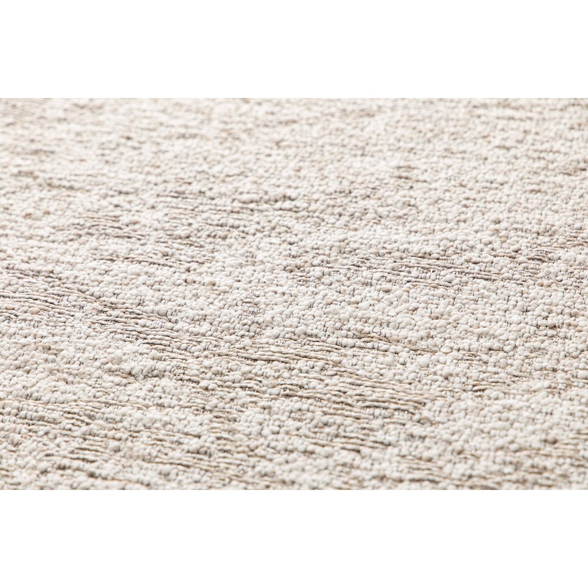Tapis texturé aux tons naturels CLIFF beige sable, AFK LIVING