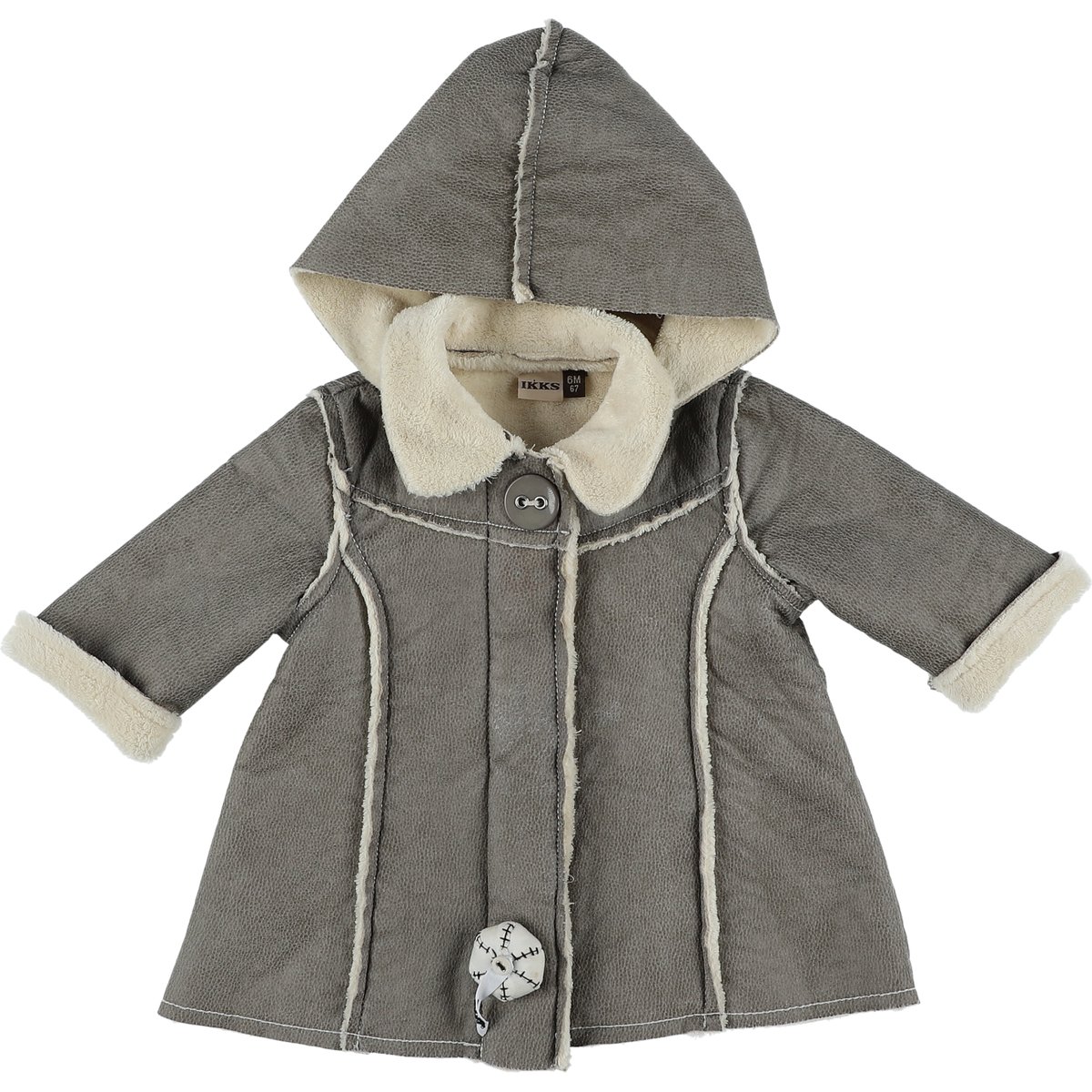 Manteau - Très bon état gris, IKKS