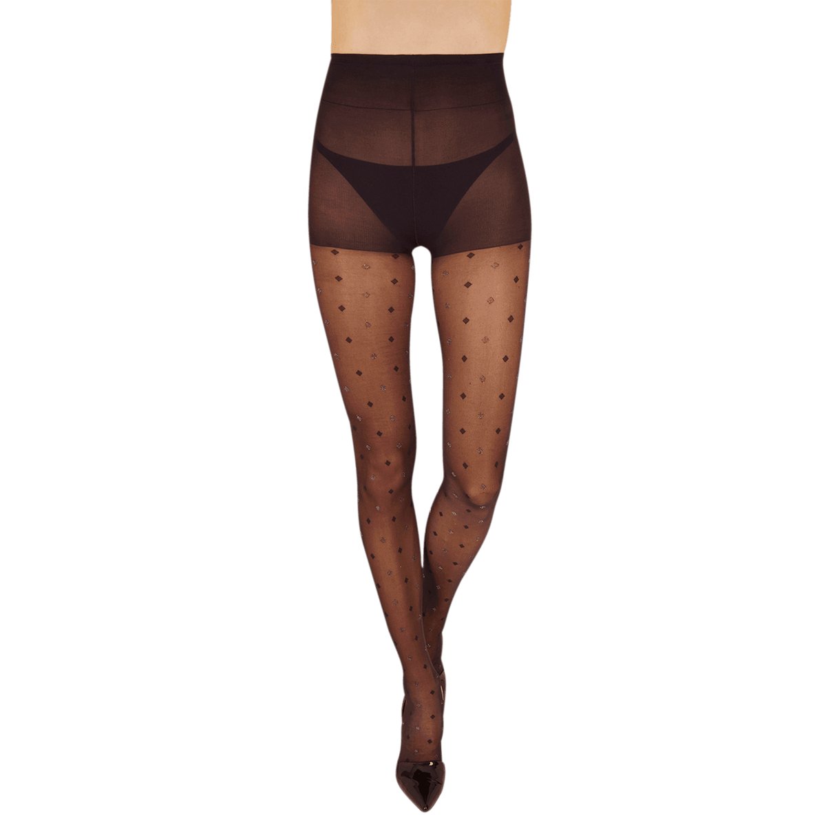 Collants fantaisies 25D MAGIC NIGHTS noir ébène, WELL