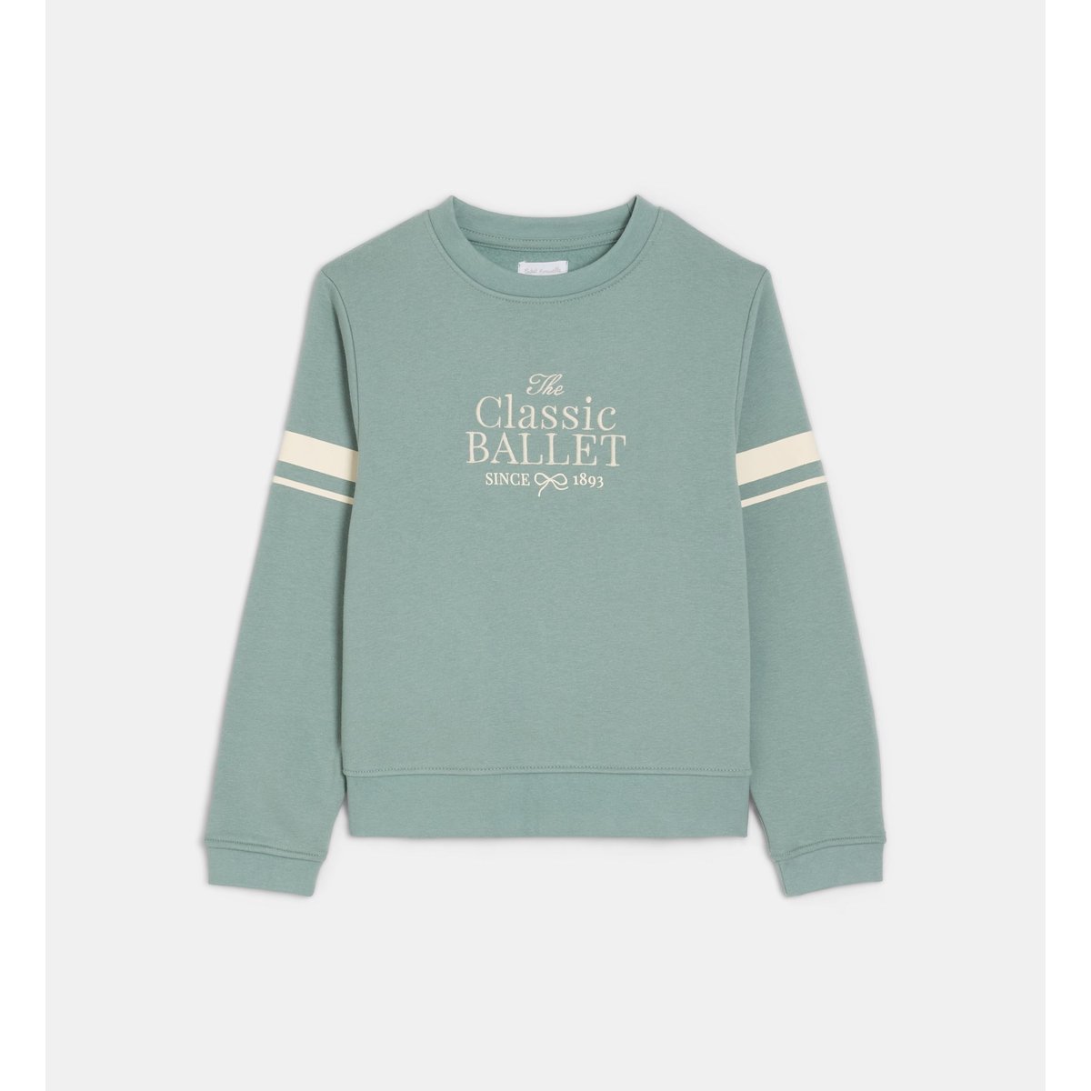 Sweat droit tegeve coton vert, CADET ROUSSELLE