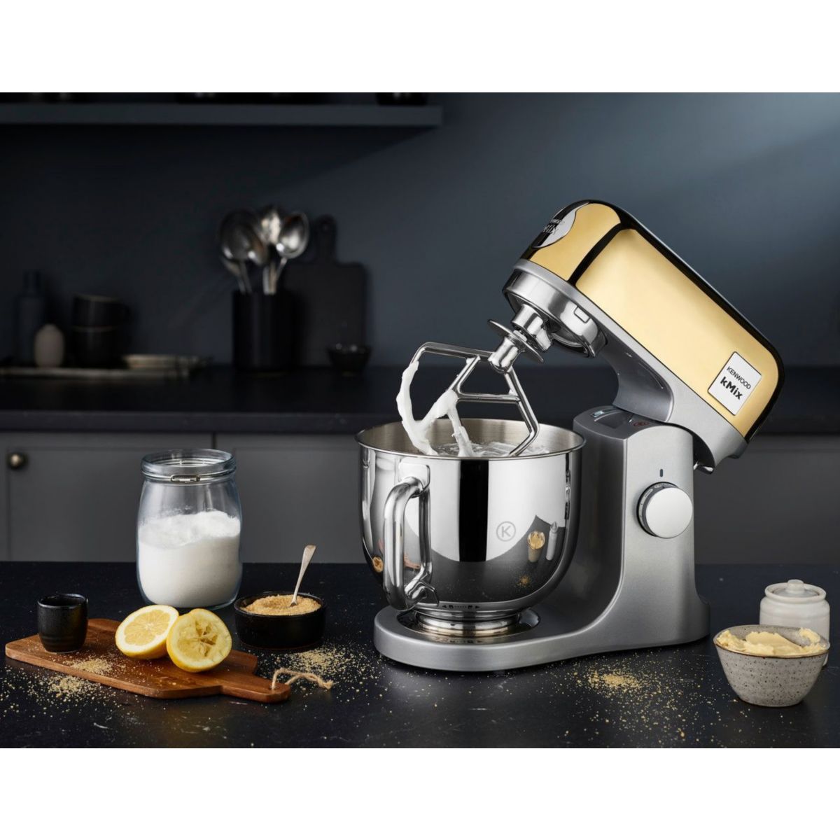 Robot pâtissier KMX760YG Kmix Gold dorã©, KENWOOD