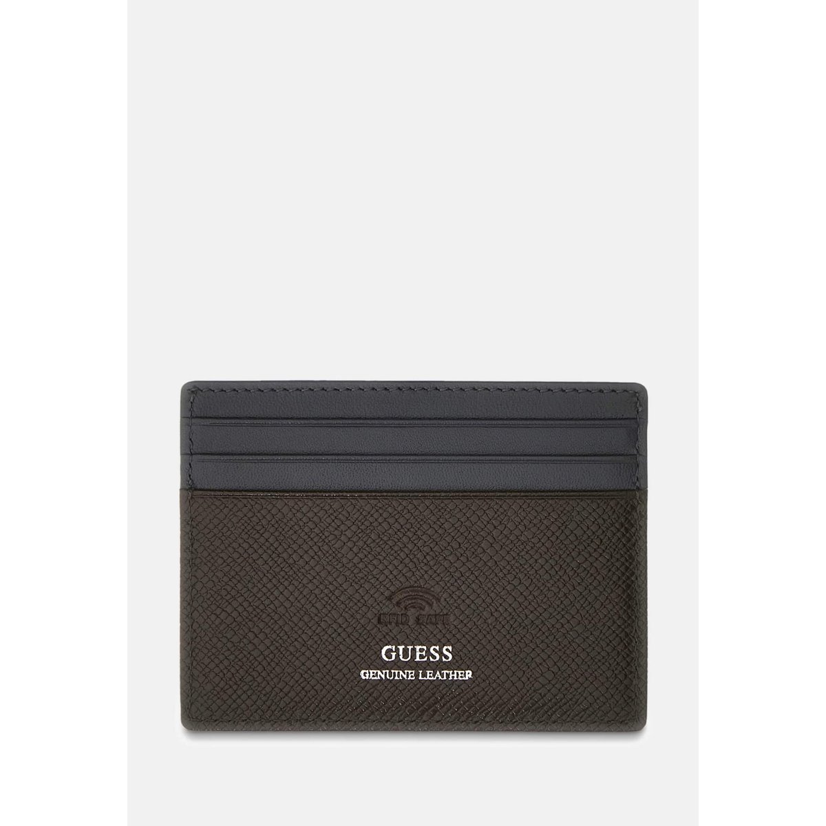 Porte-Cartes Milano gris foncé, GUESS