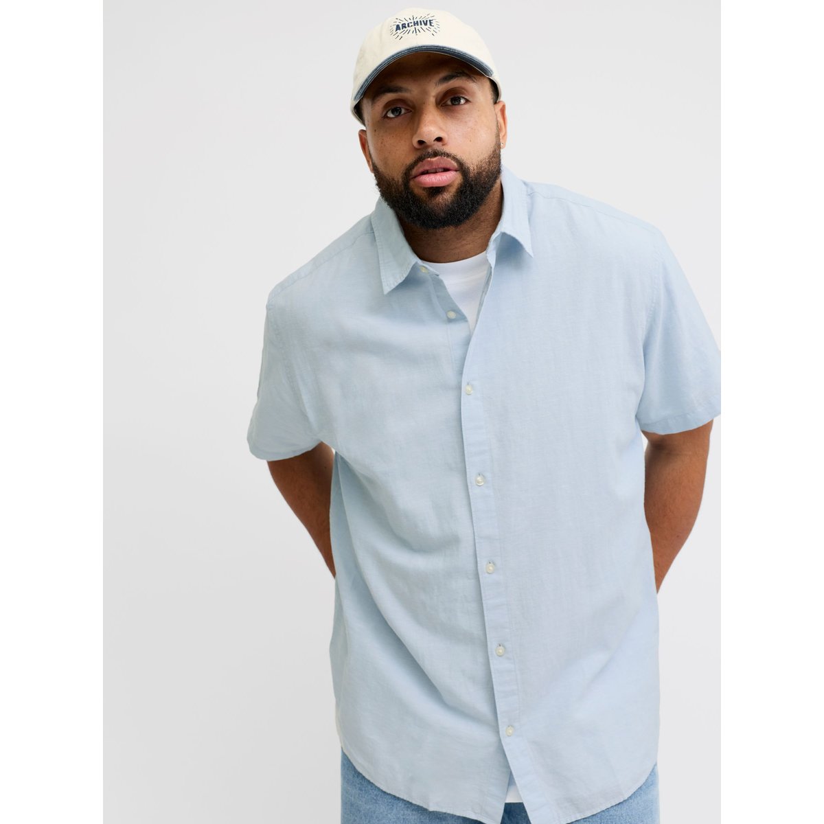 Chemise celestial blue, JACK & JONES