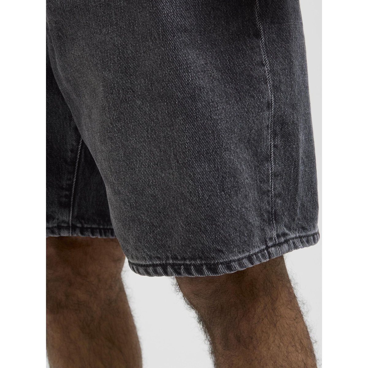 Short En Denim grey denim, JACK & JONES