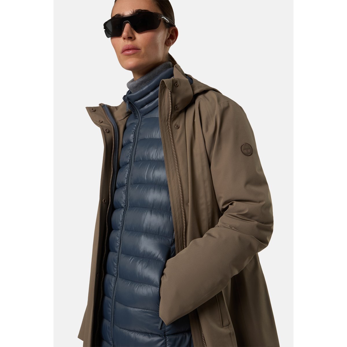 Veste Dartmouth 3-en-1 brun noyer, NORTH SAILS