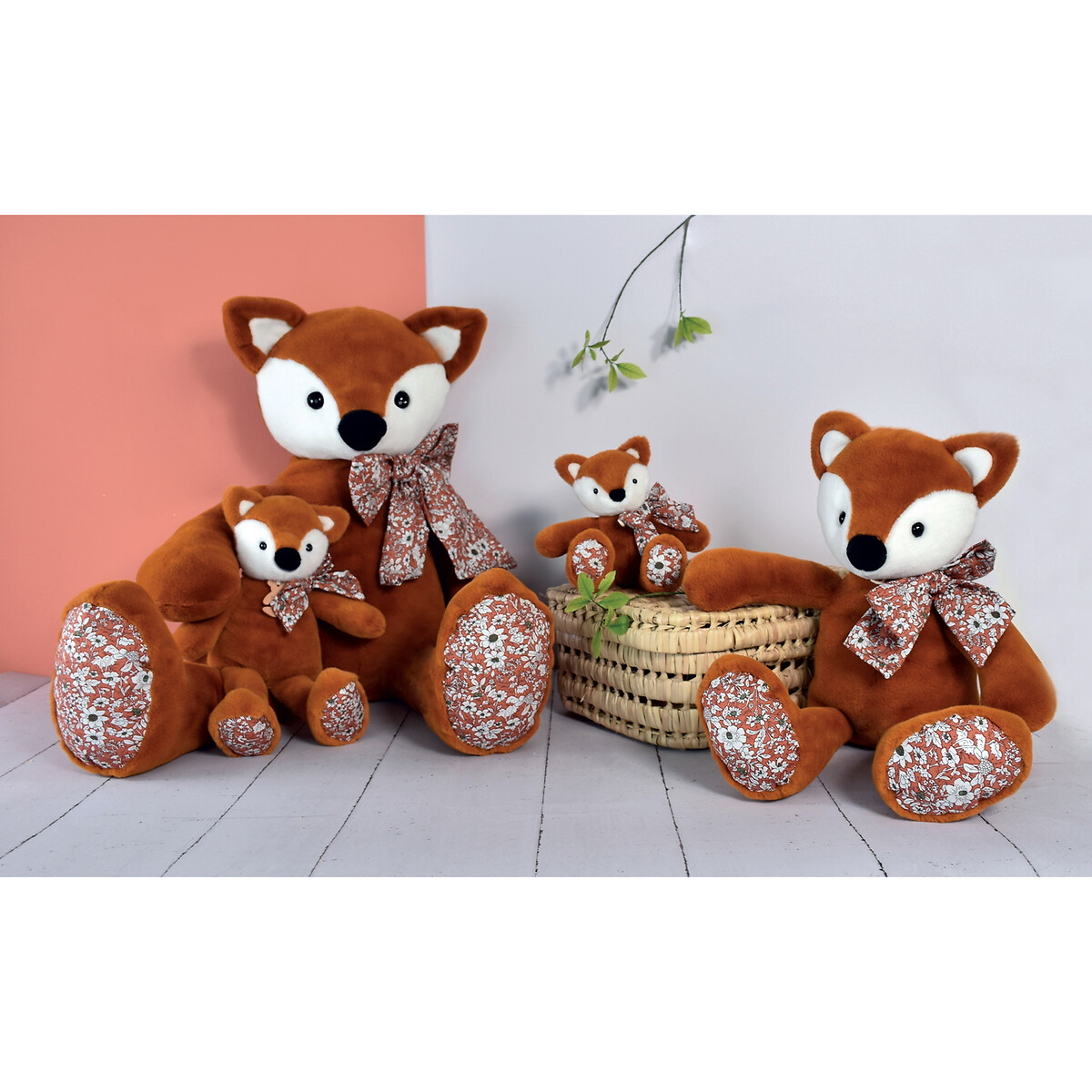 Doudou Renard 25cm orange, HISTOIRE D'OURS