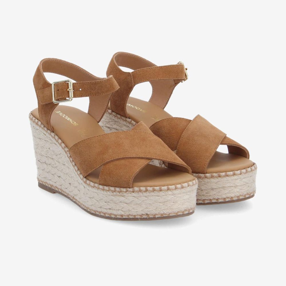 Sandales et nu-pieds MINA marron, SCHMOOVE