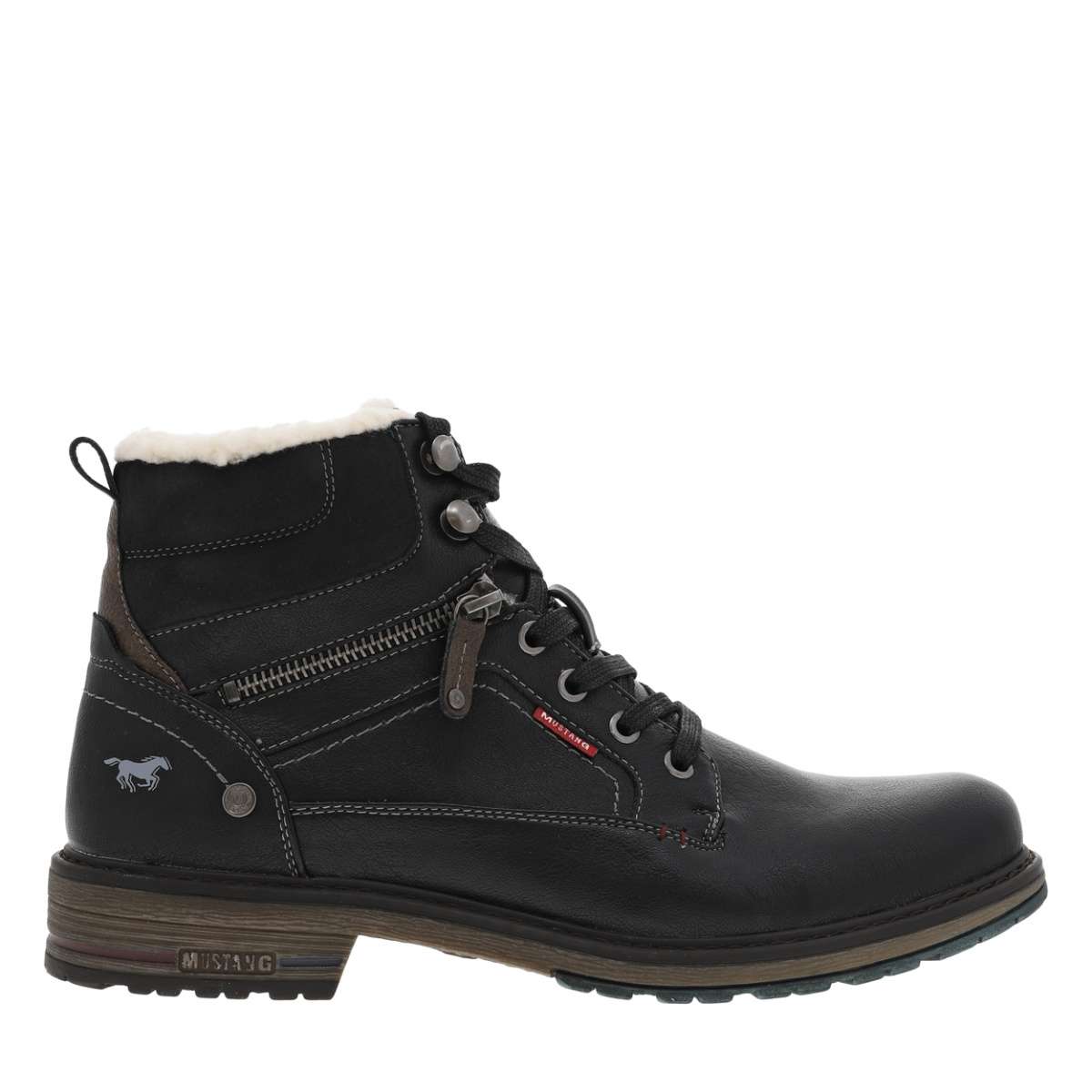 Bottines fourrees Mustang La Redoute