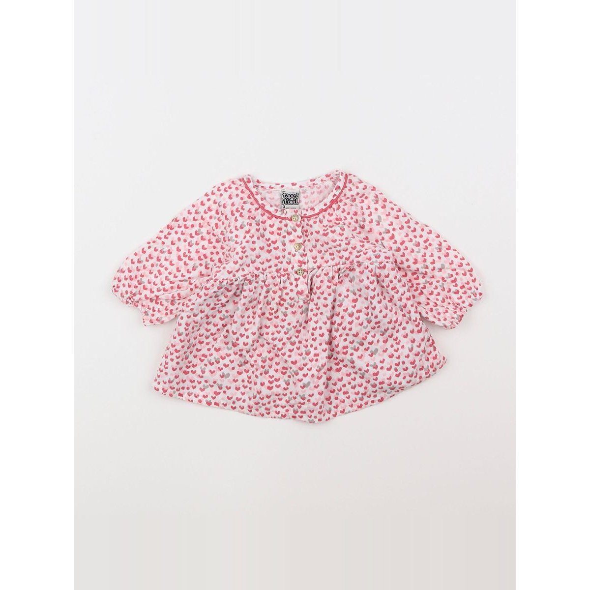 Robe - Très bon état blanc, rose, TAPE A L'OEIL
