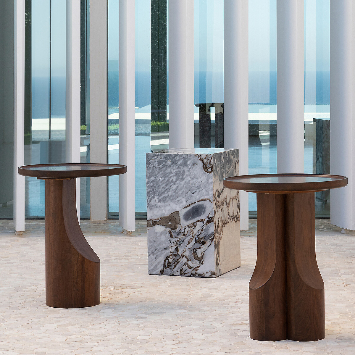 Alcana Marble Side Table marble, AM.PM