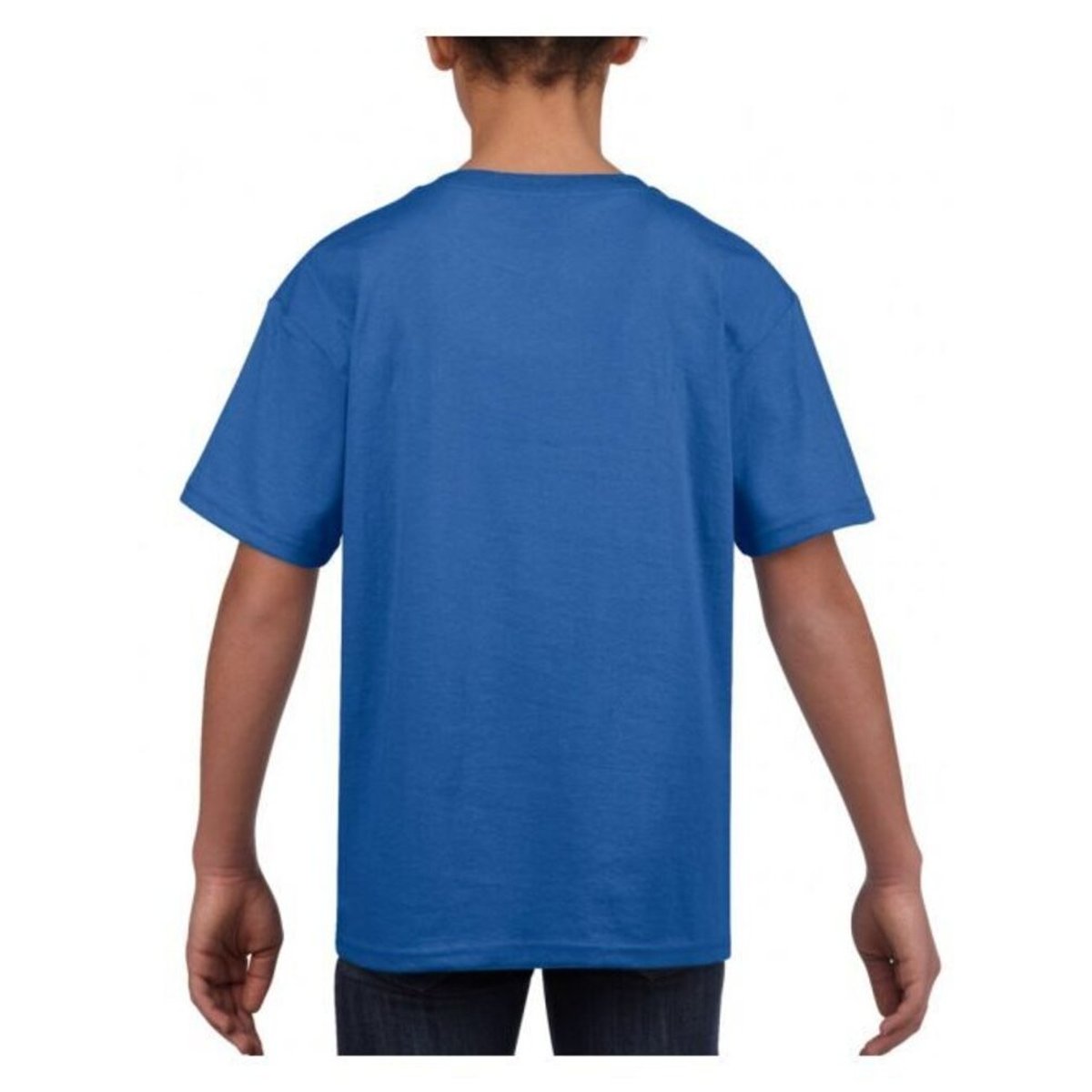 T-shirt bleu roi, GILDAN