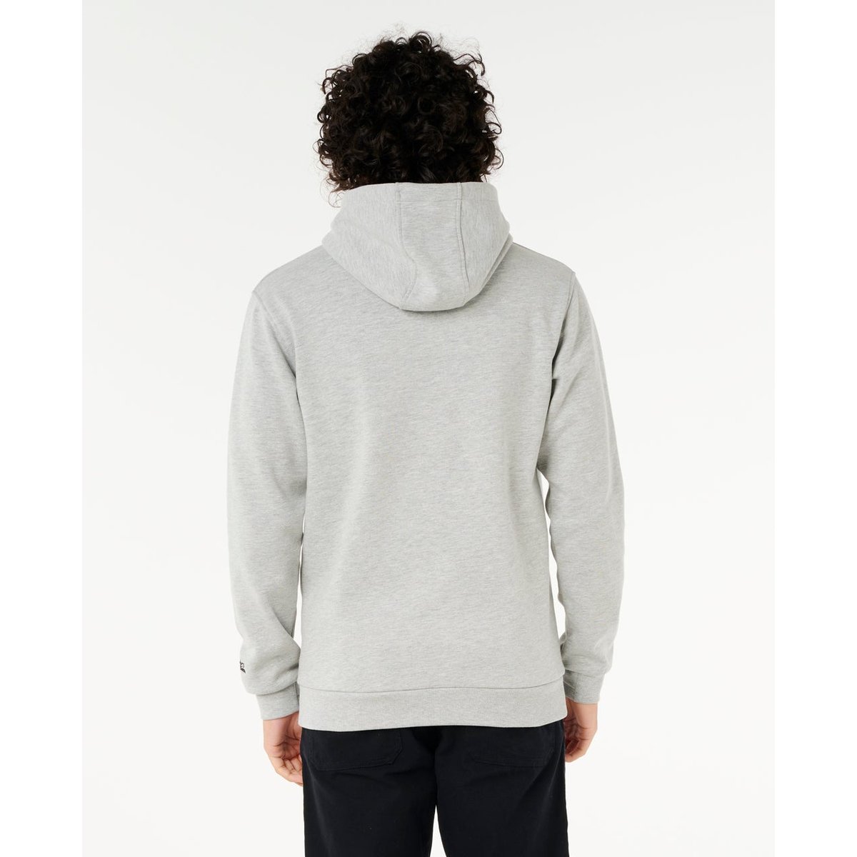 Sweat à capuche ANTI-SERIES SEARCH BASE gris chiné, RIP CURL