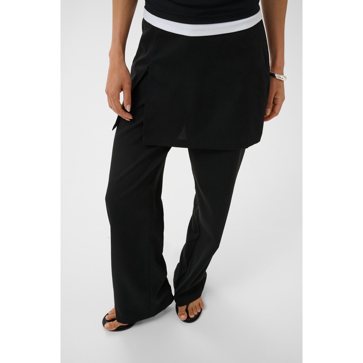 Pantalon de costume noir black deep cc., KAFFE