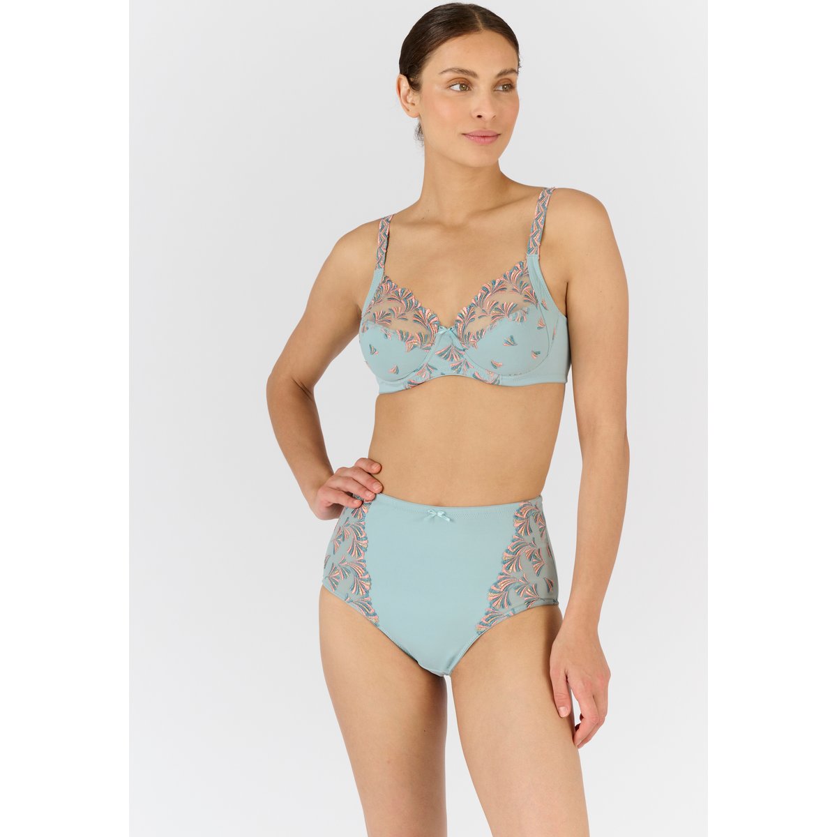 Culotte maxi Perfect Fit BELLA vert grisé, DAMART