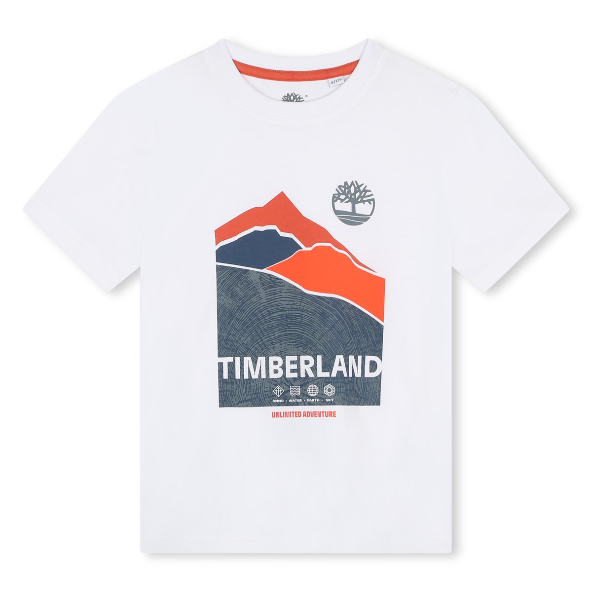T-shirt manches courtes blanc, TIMBERLAND