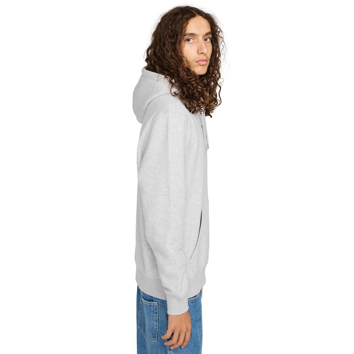 Sweat à capuche DUAL PO gris mid grey heather, ELEMENT