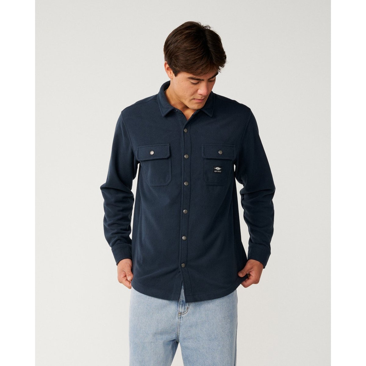 Chemise chaude SESSIONS dark navy, RIP CURL