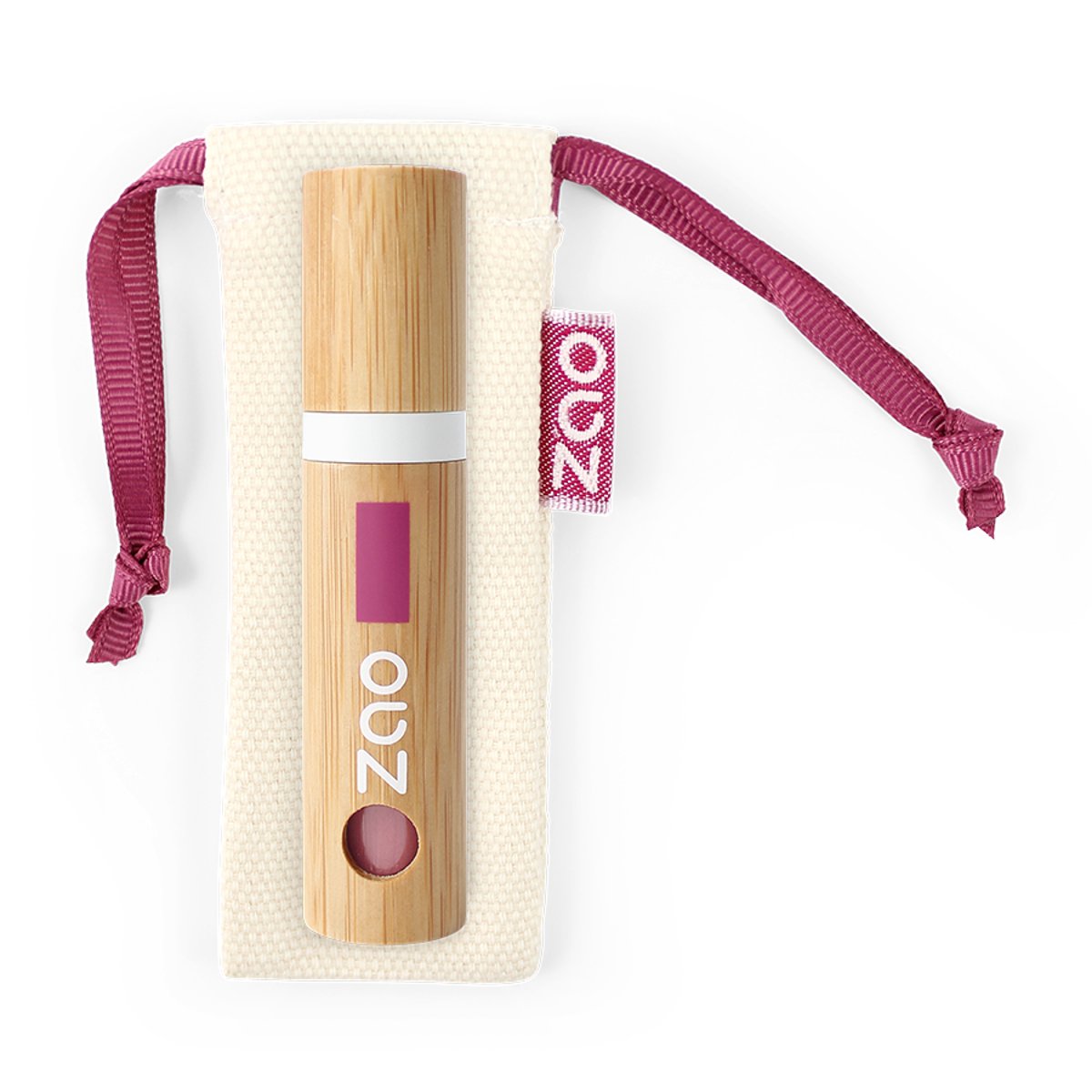 Vernis à lèvres rechargeable  037 Bois de Rose prune, ZAO MAKEUP