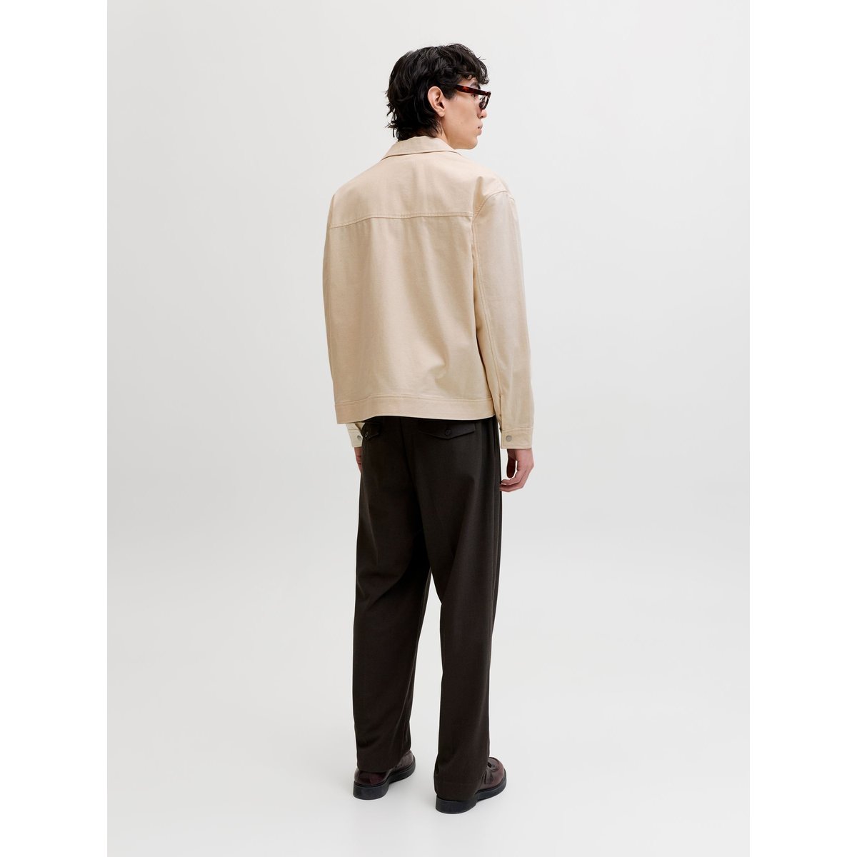 Surchemise blanche - ancient scroll 1, JACK & JONES