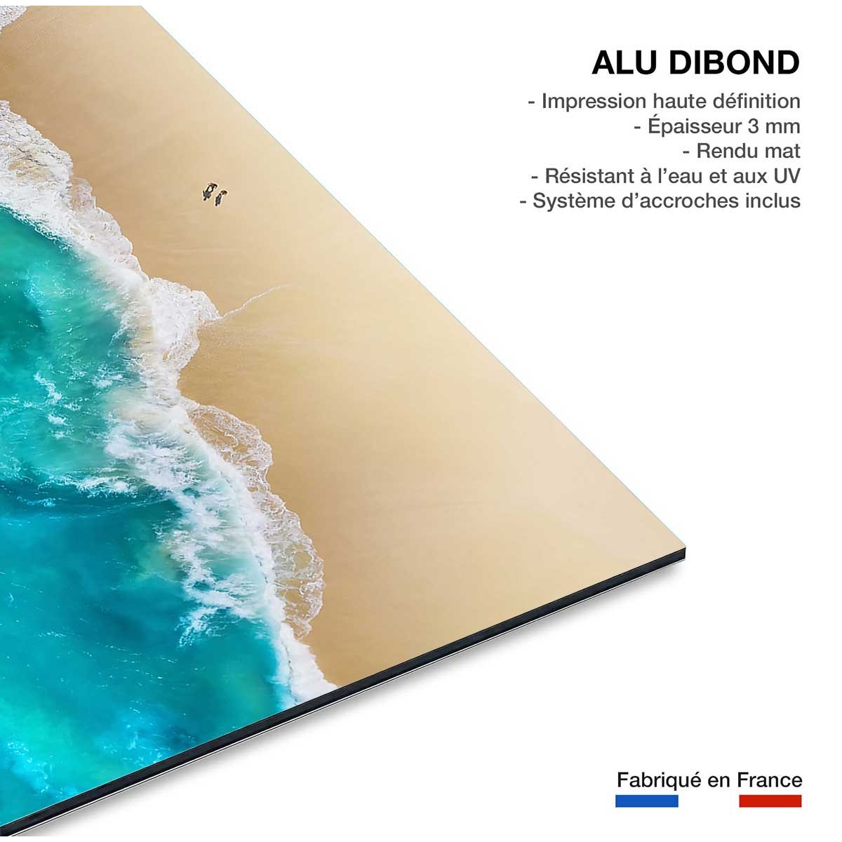 Tableau kelingking bali tableau alu dibond, HEXOA