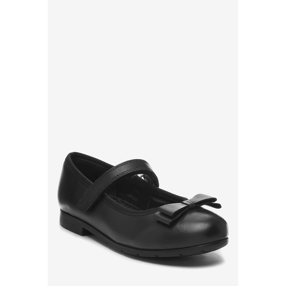 Babies En Cuir Avec Nœud black, NEXT