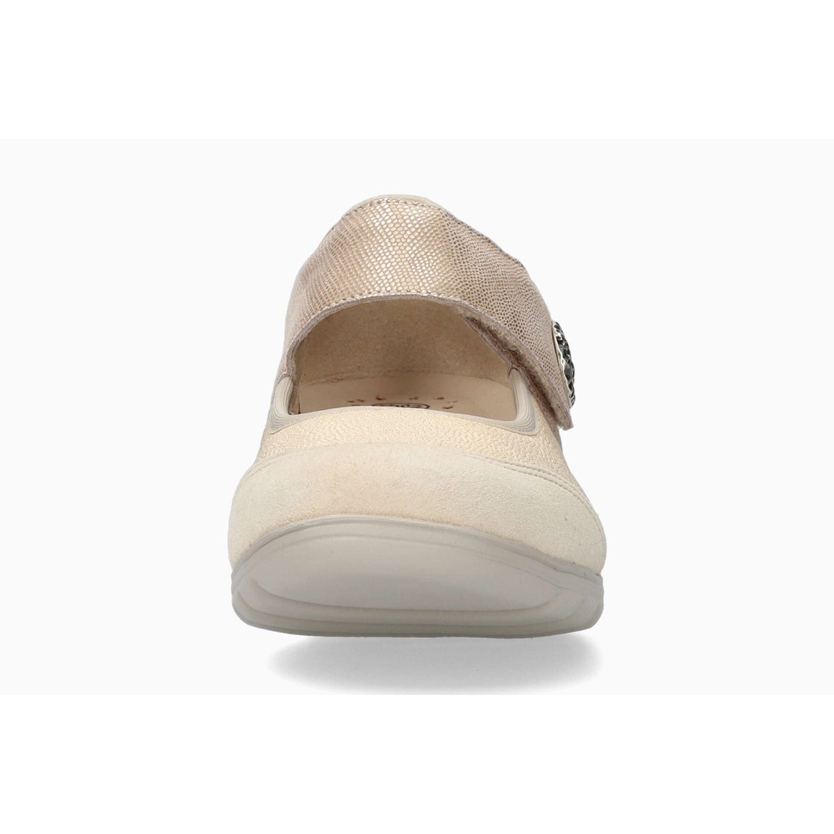 Ballerines en textile cuir BATHILDA beige p5144724, MEPHISTO