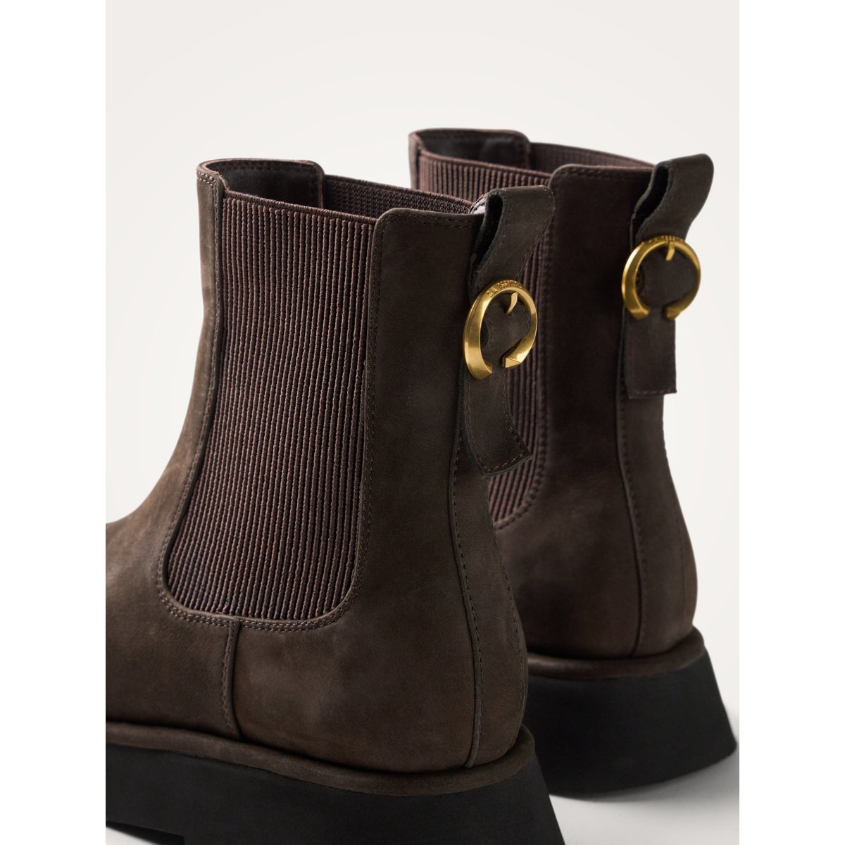 Bottines à semelle épaisse plateau MASON marron, VANESSA WU