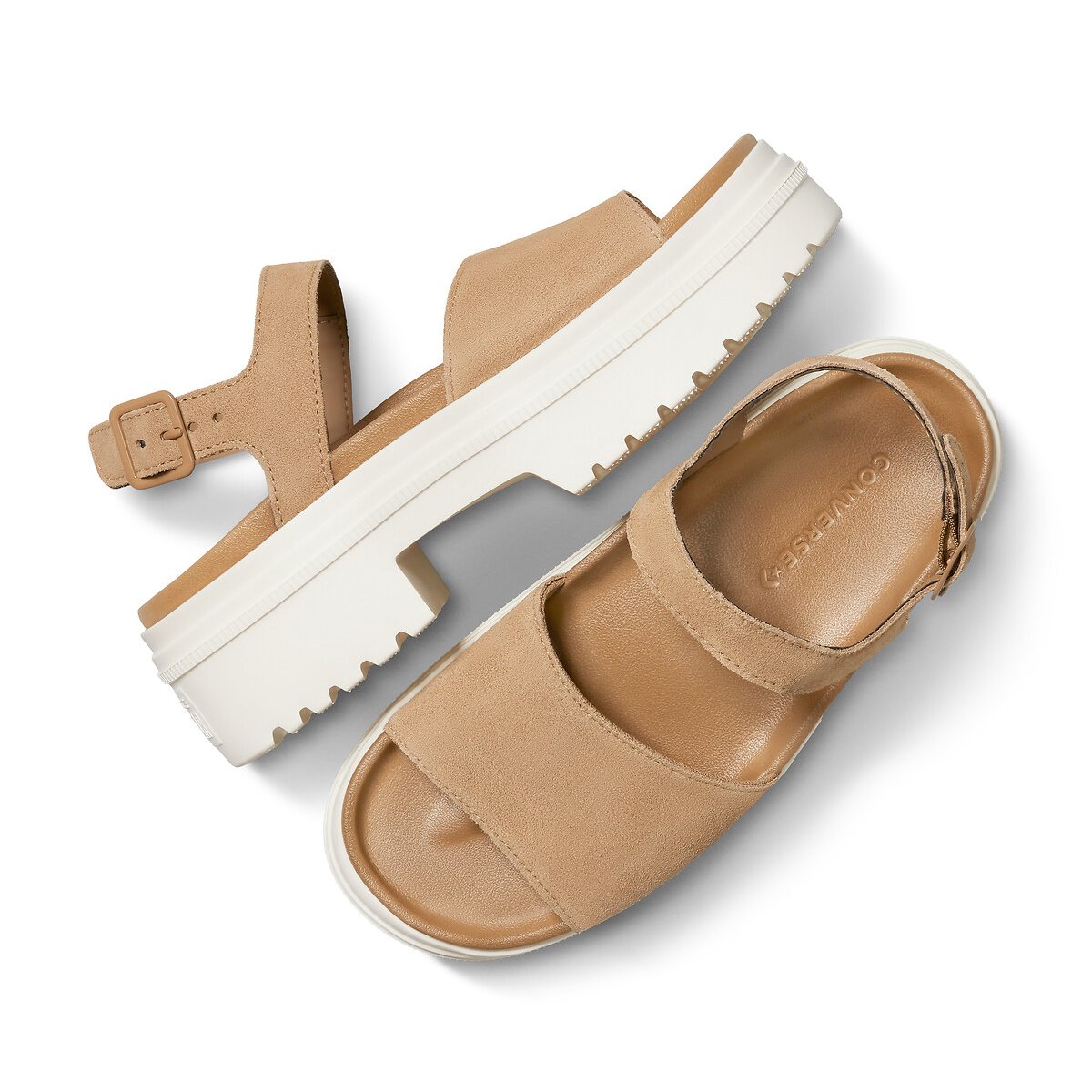 Chuck Taylor All Star Lugged Heel Sandals cinnamon, CONVERSE