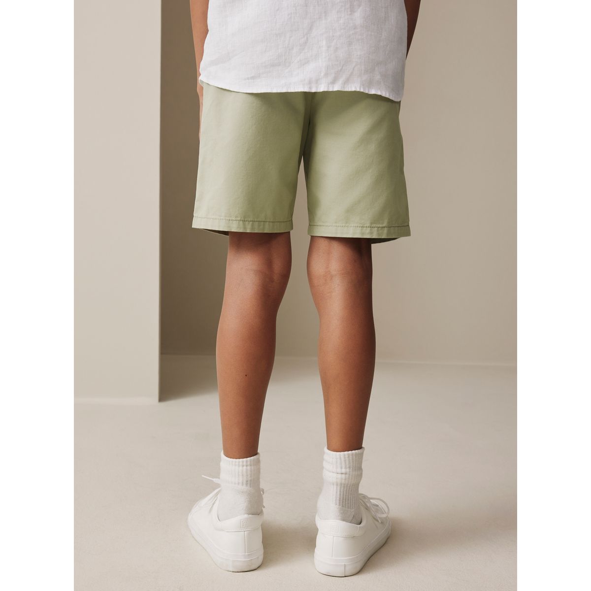 Short chino vert sauge, NEXT