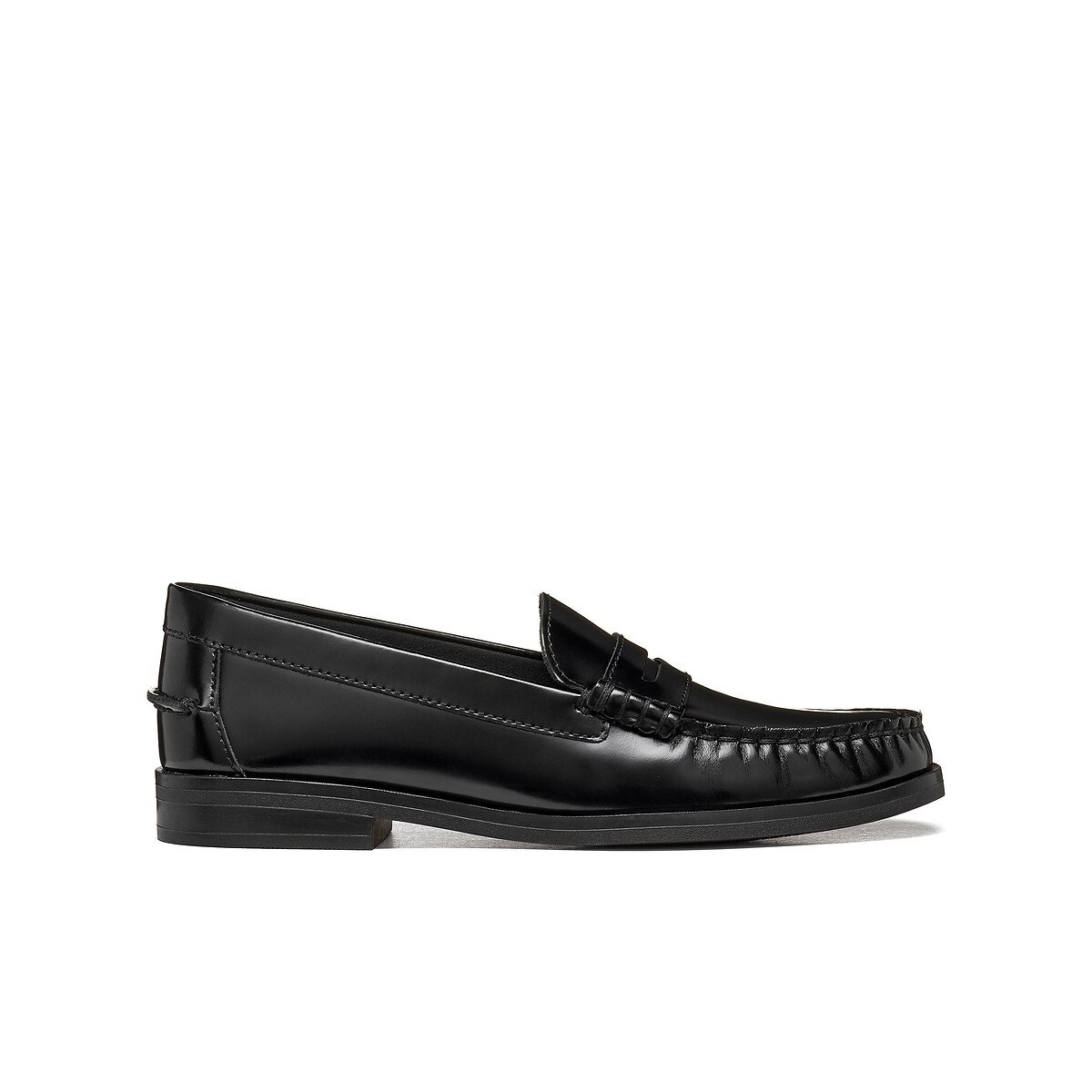 Mocassins en cuir, NOEMEN noir, GEOX