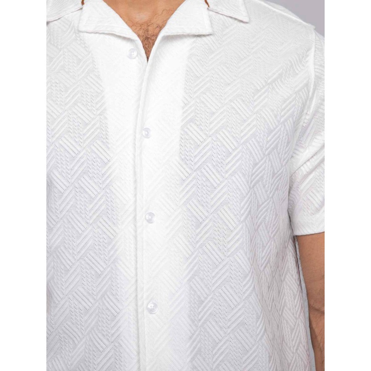 Chemise Manches Courtes Dropoleon ecru, RITCHIE
