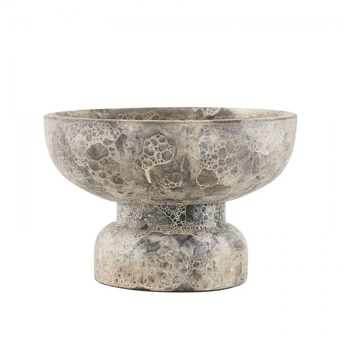 Photophore Ancient gris, marron, HOUSE DOCTOR