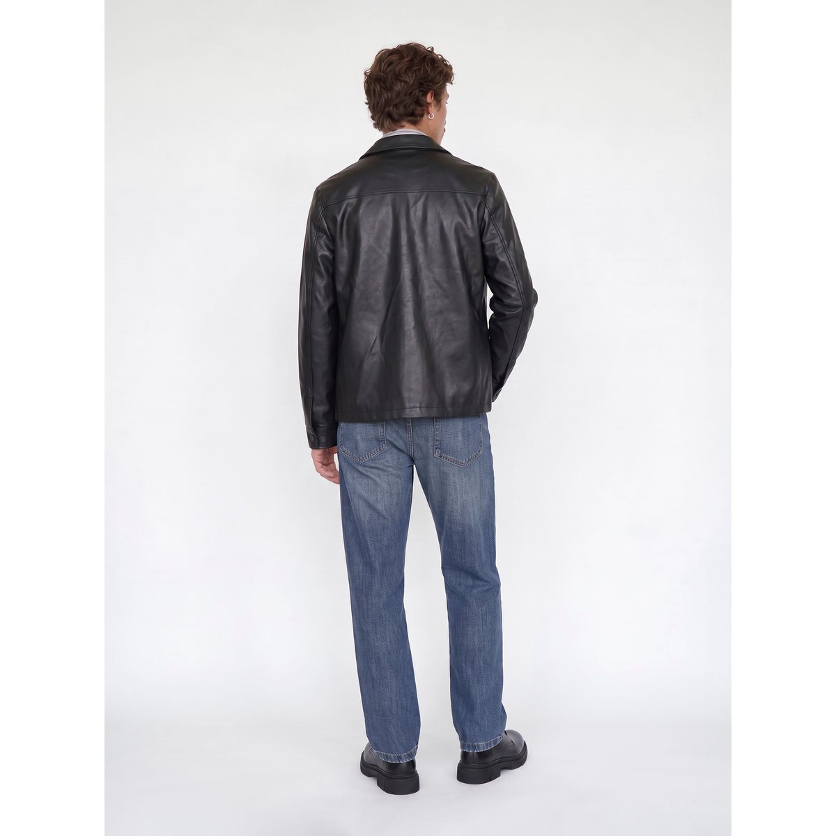 Jean À Coupe Ample bleue - blue denim 1, JACK & JONES