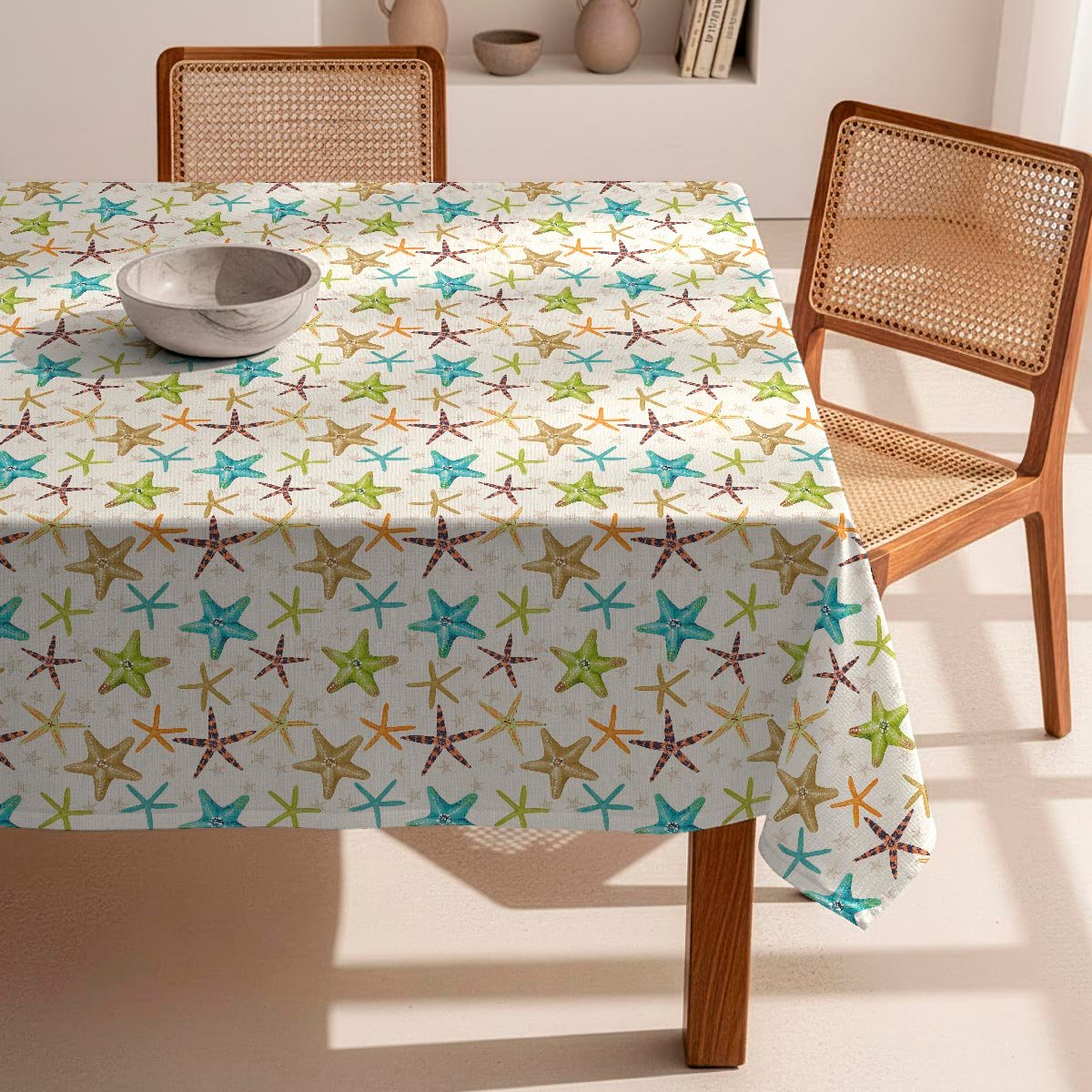 Nappe anti-taches Nemo - 100% coton - multicolore, NAF NAF HOME
