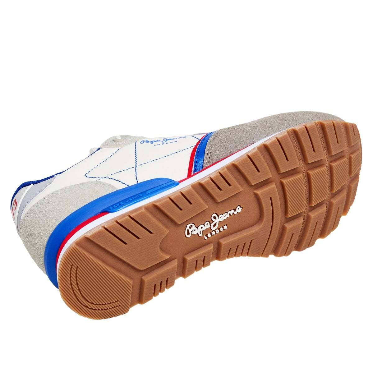 Baskets De Running D'inspiration Rétro blanc pop, PEPE JEANS
