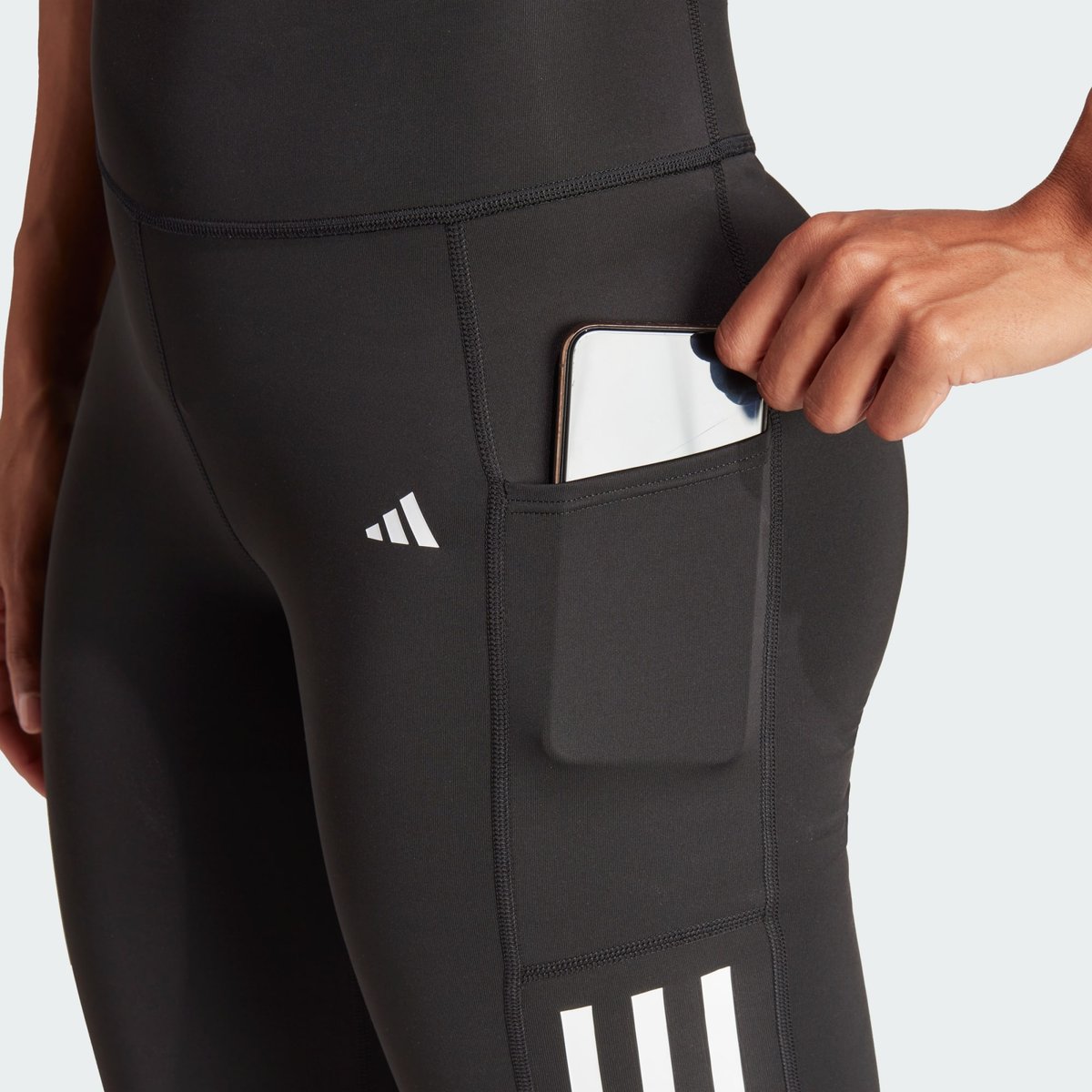 Legging long 3 bandes Optime black, adidas Performance