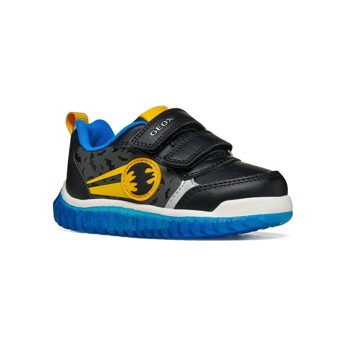 Baskets B LIGHTYLOO noir/jaune, GEOX