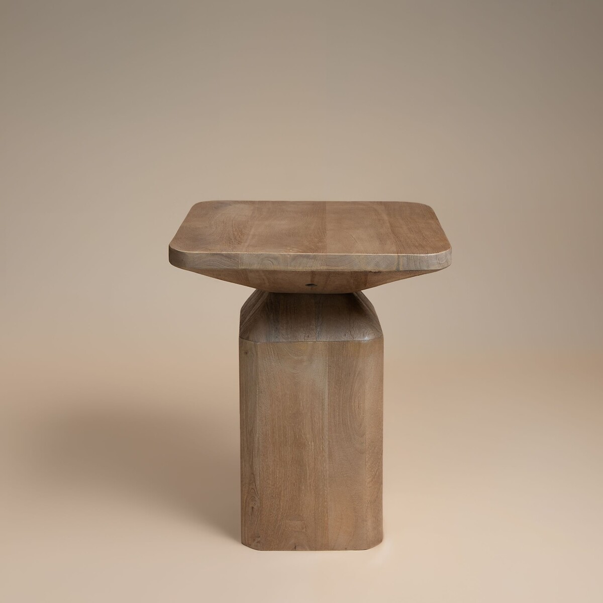 Roux Mango Wood Square Side Table light wood, ÉDITÉ