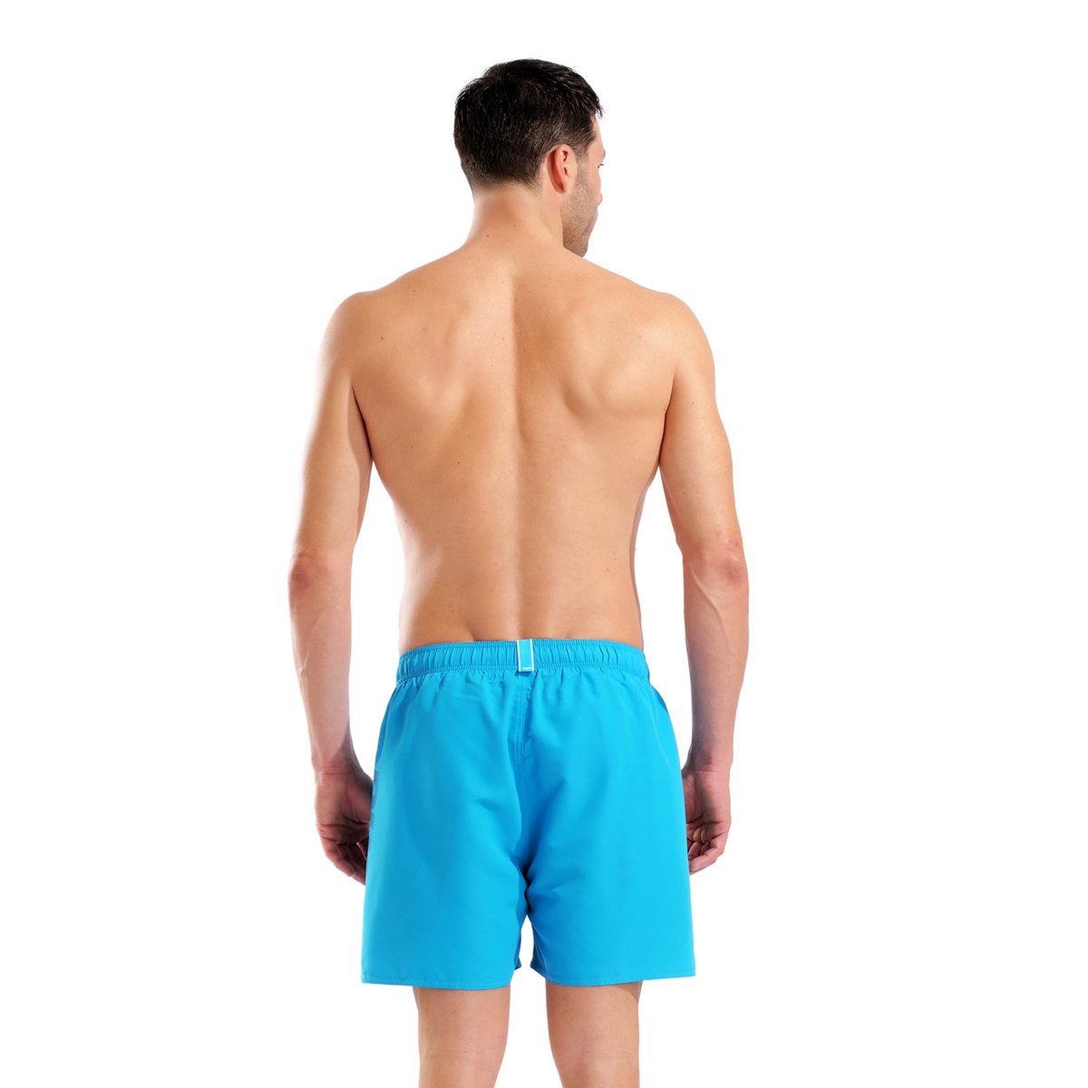 Boxer de plage arena Fundamentals Logo R pour hommes turquoise-navy, ARENA