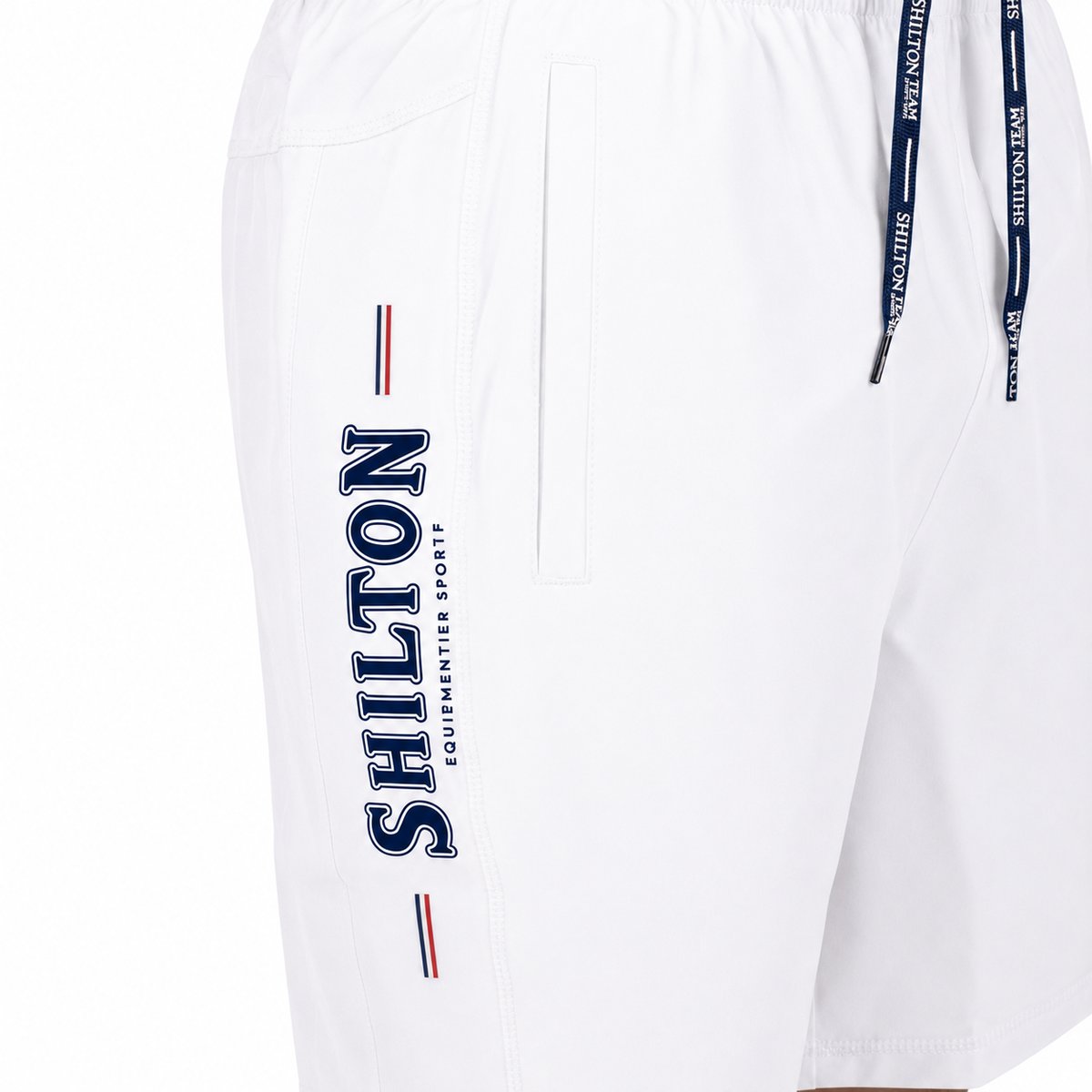 Short tech team sport blanc, SHILTON