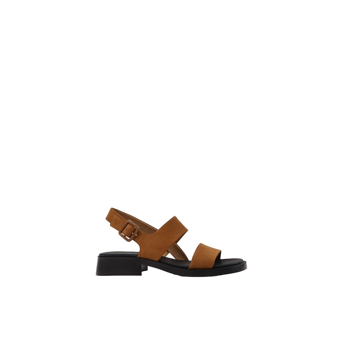 Sandales en cuir ultrasouple Dana noir, CAMPER