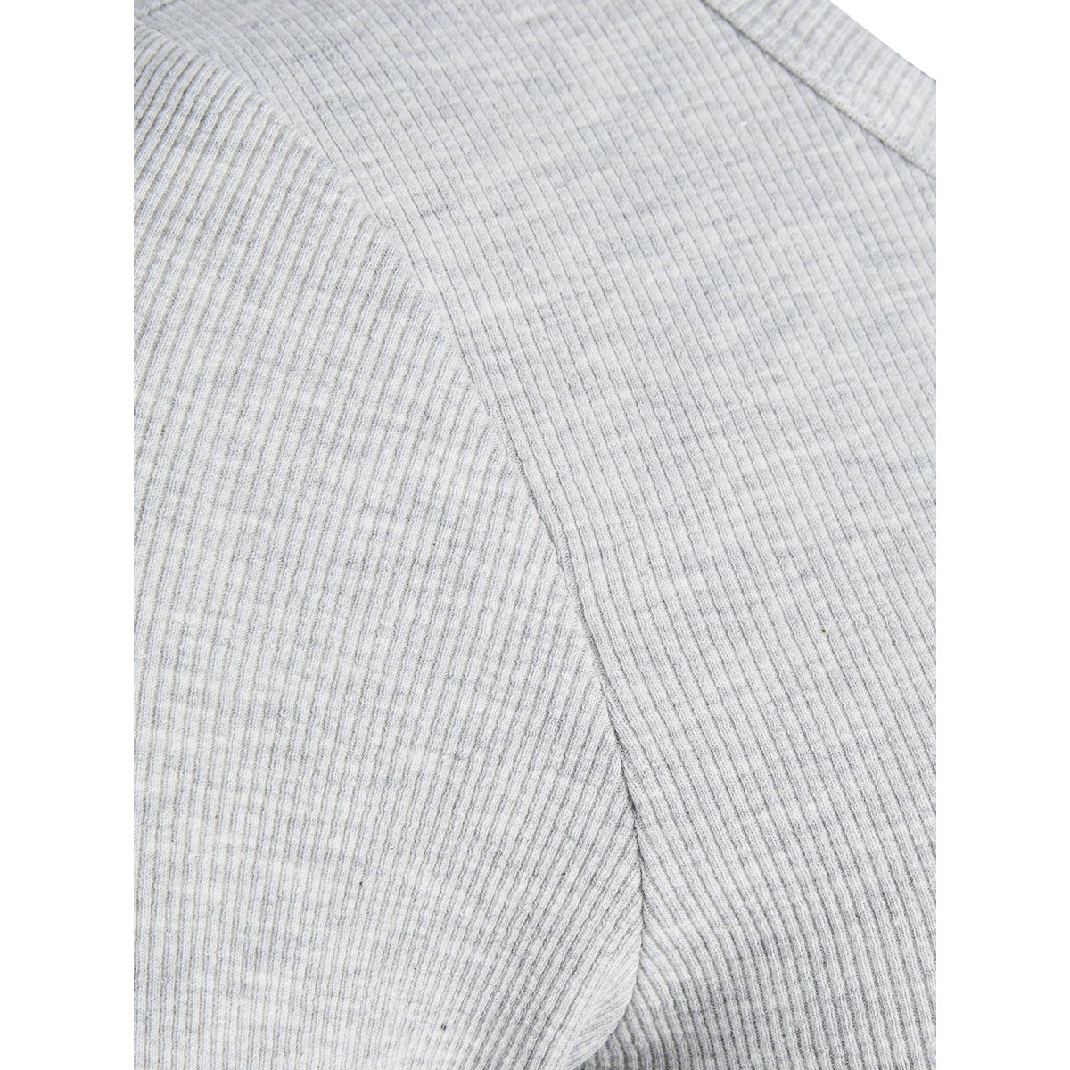 T-shirt court manches longues grise - light grey melange, JJXX