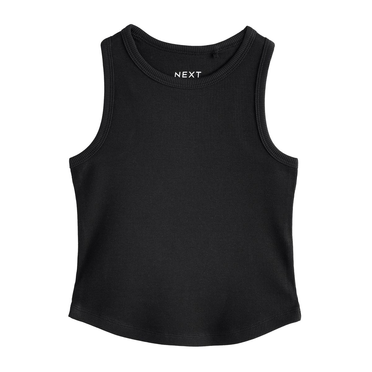 Débardeur côtelé, lot de 3 noir/blanc/gris, NEXT
