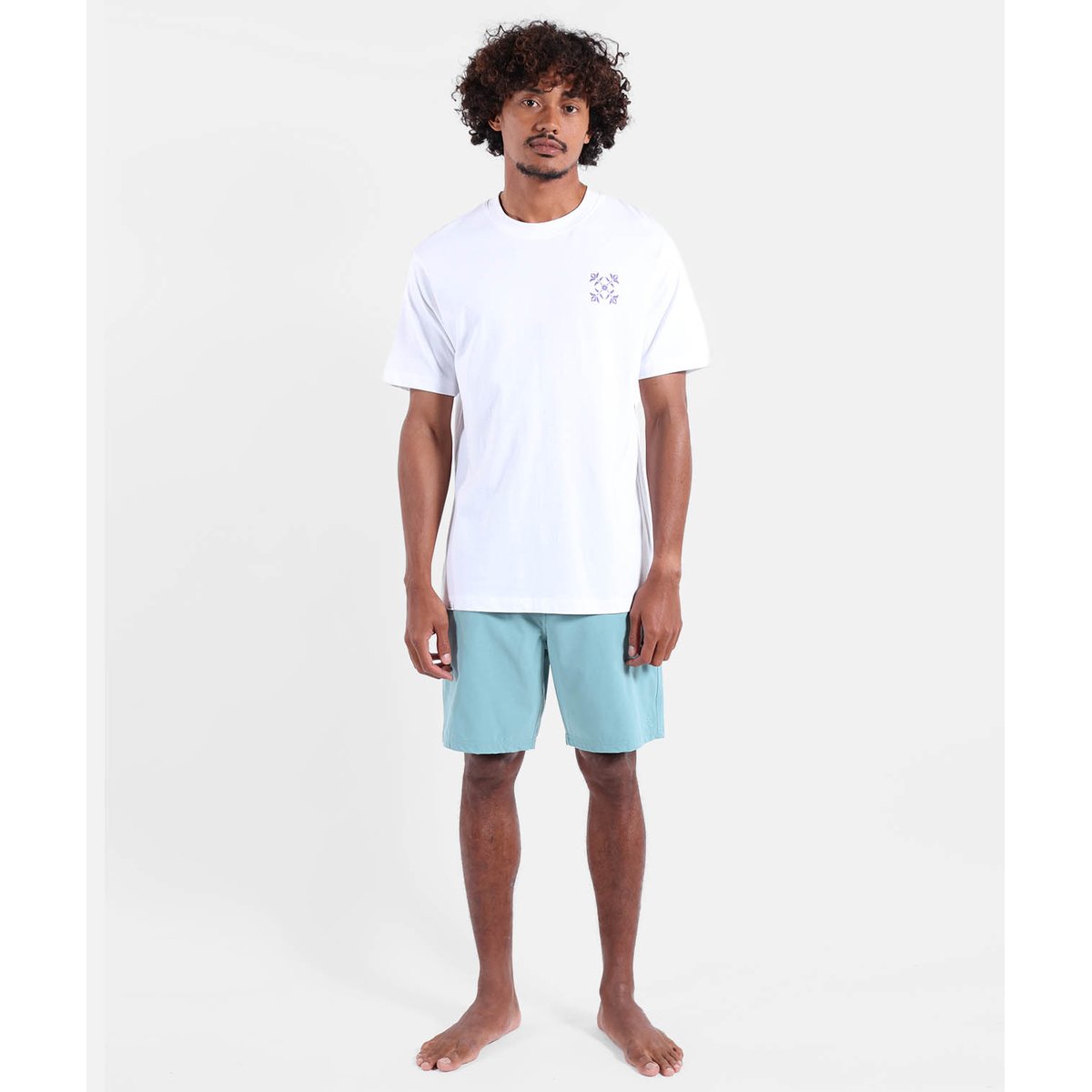 Tee-shirt manches courtes WOOZY white, OXBOW