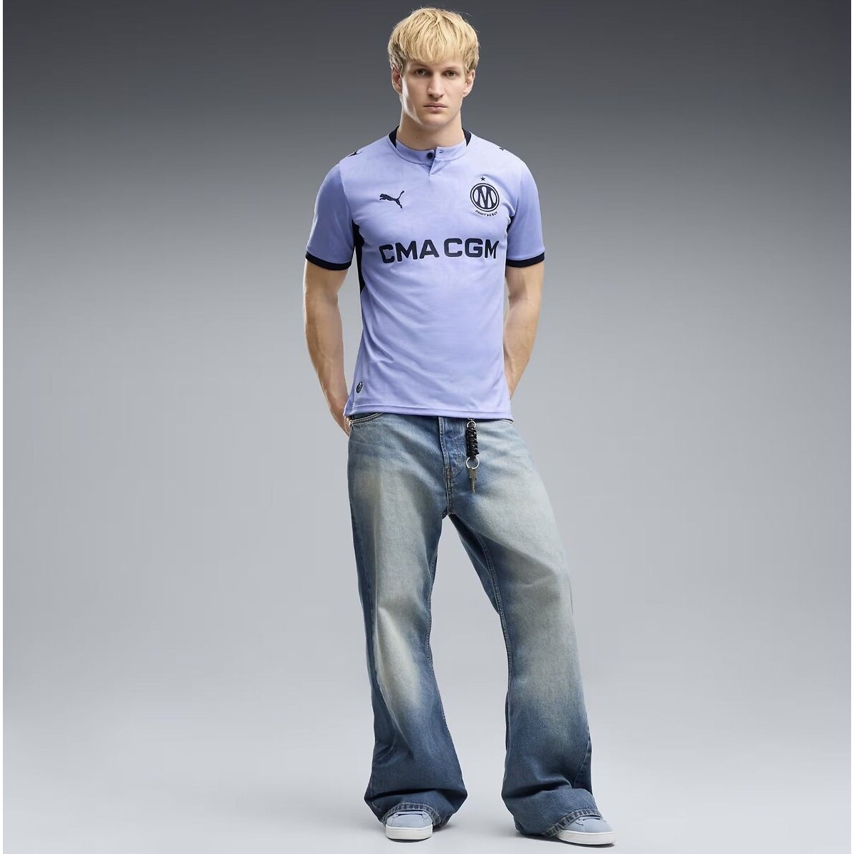 Maglia da calcio Olympique de Marseille Third Jersey lavanda, PUMA